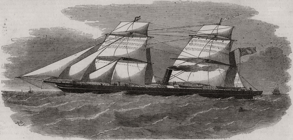 The new screw-steamer